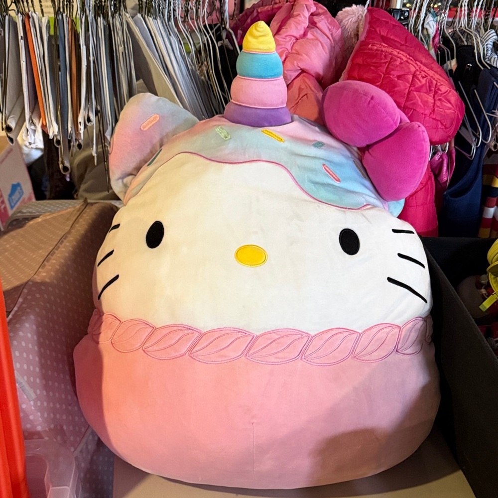 Hello Kitty Unicorn Plush Pillow